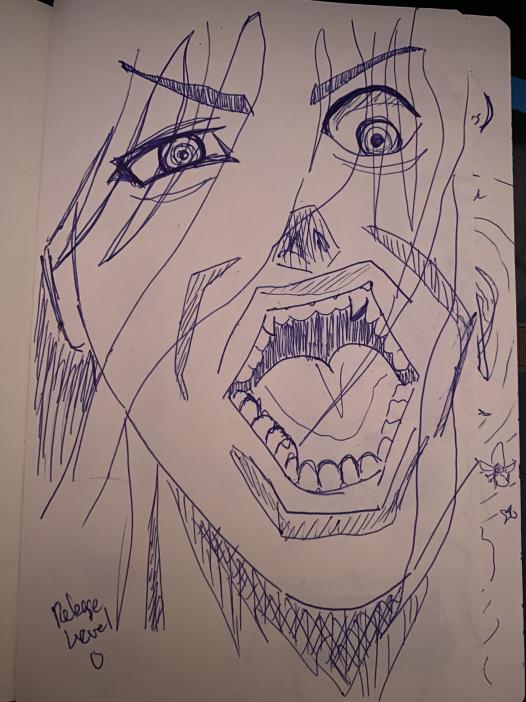 quick sketch of alucrad from hellsing ultimate fan art